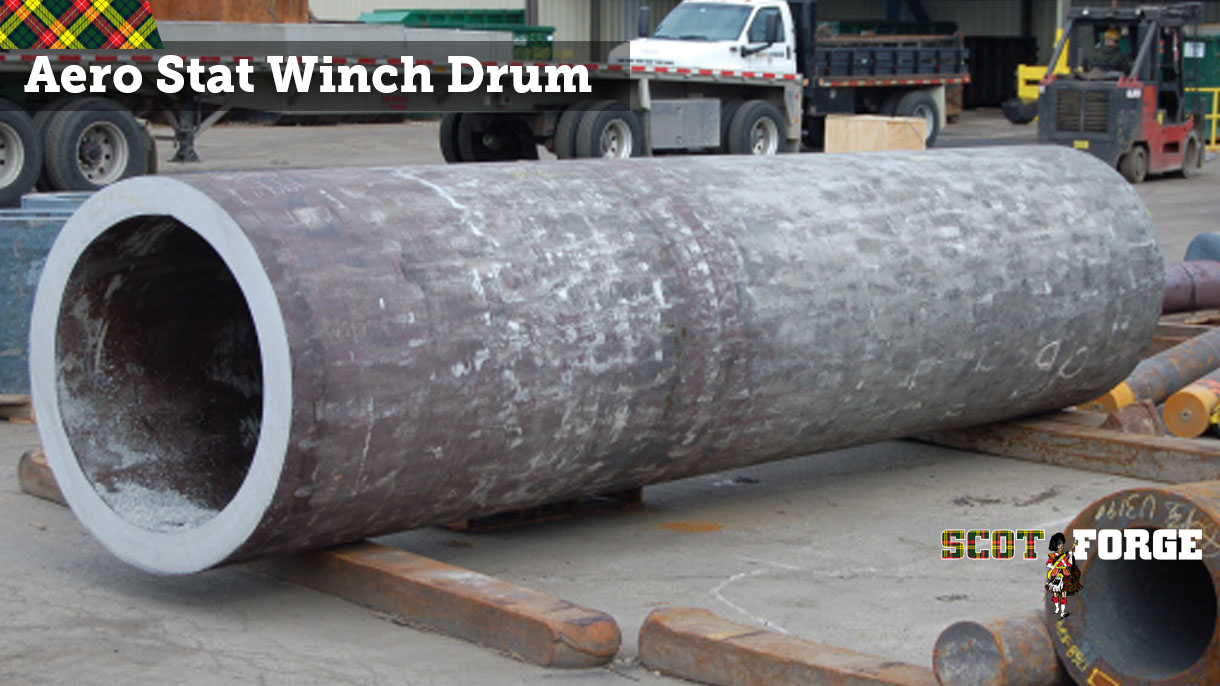 Aerospace-Aero-Stat_Winch-Drum_Forging